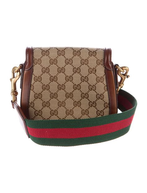 sling bag gucci women|gucci crossbody with striped strap.